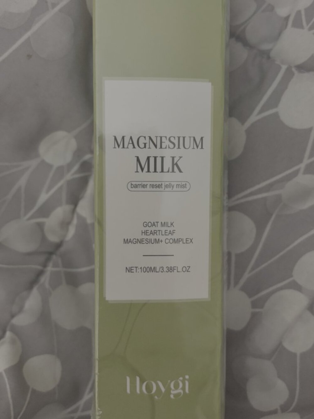 Hoygi Magnesium Milk Mist – Soothing Facial Toner Spray 100ml
